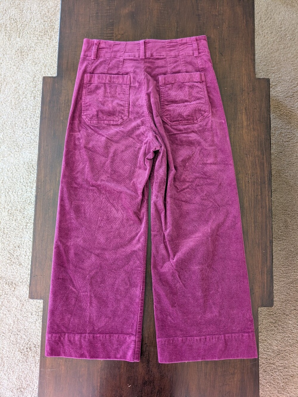Maeve Colette Wide Leg Corduroy Pants - Picture 2 of 10